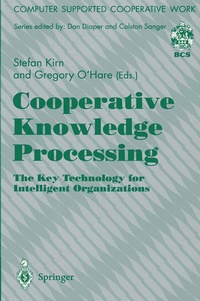 Enlarge image Cover: Cooperative Knowledge Processing - Springer