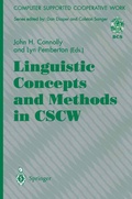 Cover: Linguistic Concepts and Methods in CSCW - Springer