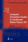 Cover: Computer Simulation Studies in Condensed-Matter Physics XVI - Springer