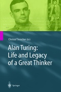 Cover: Alan Turing: Life and Legacy of a Great Thinker - Springer