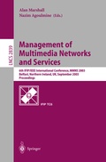 Cover: Management of Multimedia Networks and Services - Springer