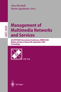 Enlarge image Cover: Management of Multimedia Networks and Services - Springer