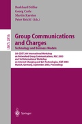 Cover: Group Communications and Charges; Technology and Business Models - Springer