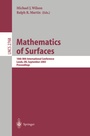 Cover: Mathematics of Surfaces - Springer