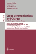 Cover: Group Communications and Charges; Technology and Business Models - Springer