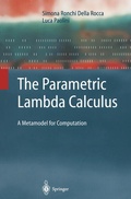Cover: The Parametric Lambda Calculus - Springer