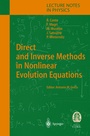 Cover: Direct and Inverse Methods in Nonlinear Evolution Equations - Springer