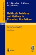 Cover: Multiscale Problems and Methods in Numerical Simulations - Springer
