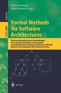 Enlarge image Cover: Formal Methods for Software Architectures - Springer
