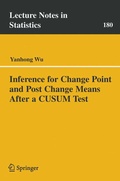 Cover: Inference for Change Point and Post Change Means After a CUSUM Test - Springer