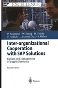 Cover: Inter-organizational Cooperation with SAP Solutions - Springer