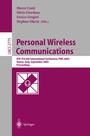 Cover: Personal Wireless Communications - Springer