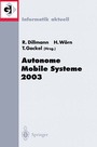 Cover: Autonome Mobile Systeme 2003 - Springer