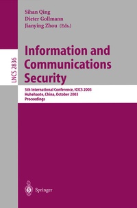 Abbildung von: Information and Communications Security - Springer