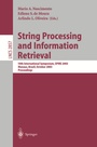 Cover: String Processing and Information Retrieval - Springer
