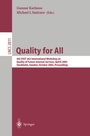 Cover: Quality for All - Springer