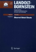 Cover: Observed Global Climate - Springer
