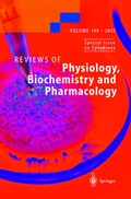Cover: Reviews of Physiology, Biochemistry and Pharmacology 149 - Springer