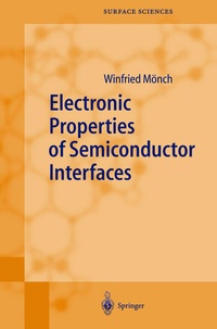 Enlarge image Cover: Electronic Properties of Semiconductor Interfaces - Springer