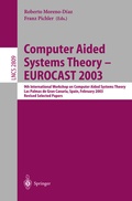 Cover: Computer Aided Systems Theory - EUROCAST 2003 - Springer
