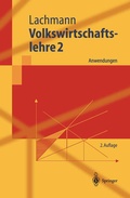 Cover: Volkswirtschaftslehre 2 - Springer