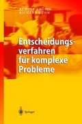 Cover: Entscheidungsverfahren f&uuml;r komplexe Probleme - Springer