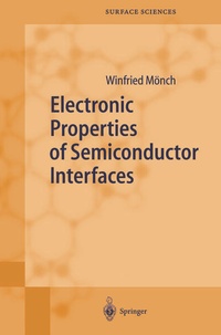 Enlarge image Cover: Electronic Properties of Semiconductor Interfaces - Springer