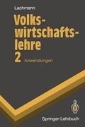 Cover: Volkswirtschaftslehre - Springer