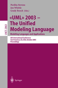 Enlarge image Cover: UML 2003 -- The Unified Modeling Language, Modeling Languages and Applications - Springer
