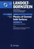 Cover: Adsorbed Species on Surfaces and Adsorbate-Induced Surface Core Level Shifts - Springer