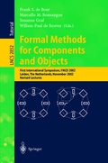 Cover: Formal Methods for Components and Objects - Springer