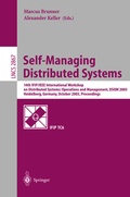 Cover: Self-Managing Distributed Systems - Springer