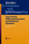 Cover: Fuzzy Partial Differential Equations and Relational Equations - Springer