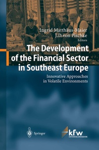 Enlarge image Cover: The Development of the Financial Sector in Southeast Europe - Springer