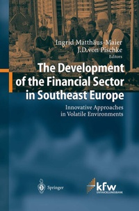 Enlarge image Cover: The Development of the Financial Sector in Southeast Europe - Springer