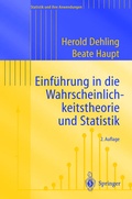 Cover: Einf&uuml;hrung in die Wahrscheinlichkeitstheorie und Statistik - Springer