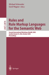 Enlarge image Cover: Rules and Rule Markup Languages for the Semantic Web - Springer