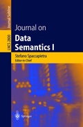 Cover: Journal on Data Semantics I - Springer
