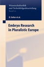 Cover: Embryo Research in Pluralistic Europe - Springer