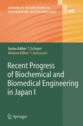 Cover: Recent Progress of Biochemical and Biomedical Engineering in Japan I - Springer