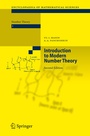 Cover: Introduction to Modern Number Theory - Springer