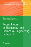 Cover: Recent Progress of Biochemical and Biomedical Engineering in Japan II - Springer