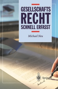 Abbildung von: Gesellschaftsrecht - Schnell erfasst - Springer