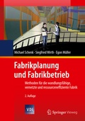 Cover: Fabrikplanung und Fabrikbetrieb - Springer Vieweg