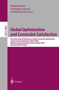 Enlarge image Cover: Global Optimization and Constraint Satisfaction - Springer