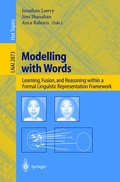 Cover: Modelling with Words - Springer