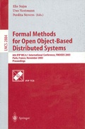 Cover: Formal Methods for Open Object-Based Distributed Systems - Springer