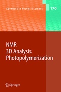 Cover: NMR &middot; 3D Analysis &middot; Photopolymerization - Springer