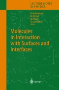 Cover: Molecules in Interaction with Surfaces and Interfaces - Springer
