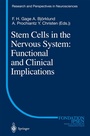 Cover: Stem Cells in the Nervous System: Functional and Clinical Implications - Springer